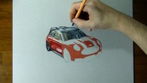 Drawing Time Lapse_ MINI Clubman Vision Gran Turismo