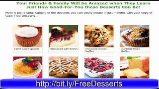 guilt free desserts kelley herring for Diabetic Safe Desserts 2015
