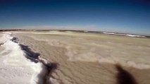 LiveLeak - Cape Cod Frozen Waves Are Strangely Beautiful