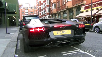 The Arab Supercar Invasion in London Begins, June 2013