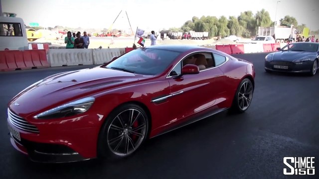 The Dubai Grand Parade - Veyrons, Police Supercars, Ferraris, Lamborghinis