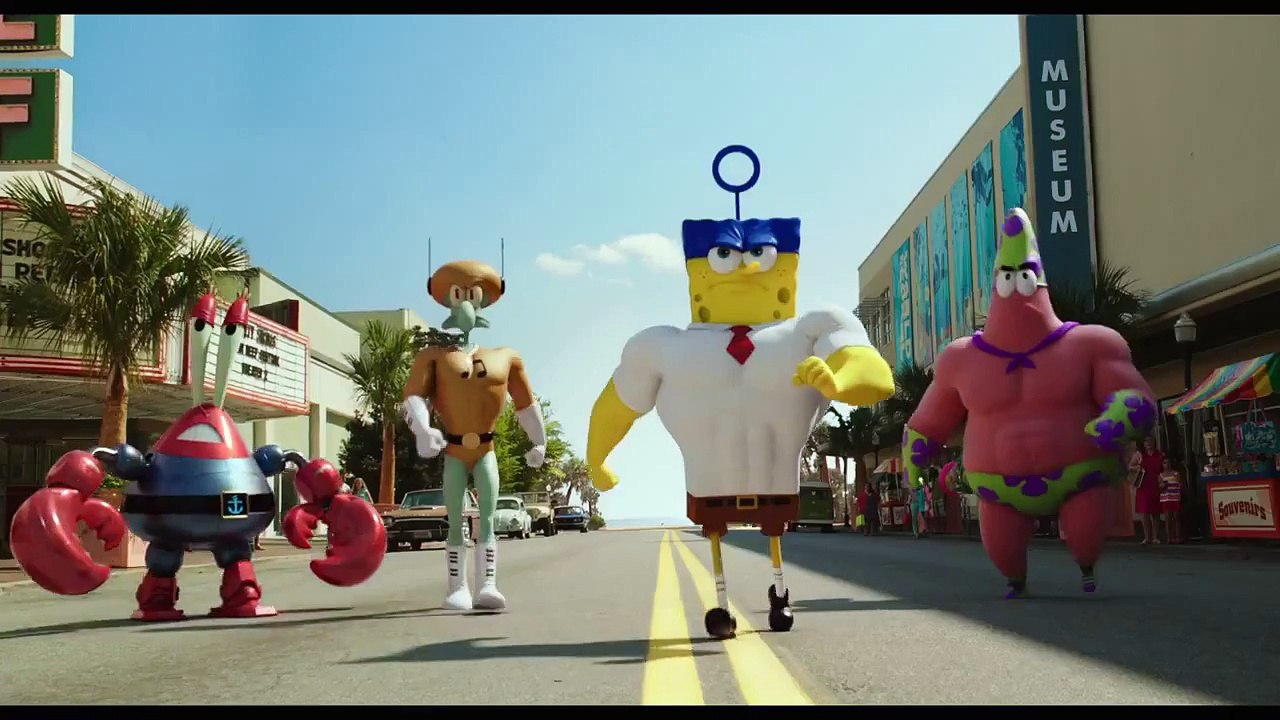 THE SPONGEBOB SQUAREPANTS MOVIE: SPONGE OUT OF WATER | RECORDING THE SEAGULL CREW | UK | P