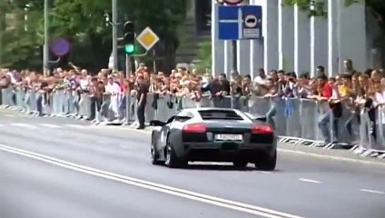 [PART1] SUPERCARS on the street at GT Polonia - PURE SOUND DOUGHNUTS ETC.