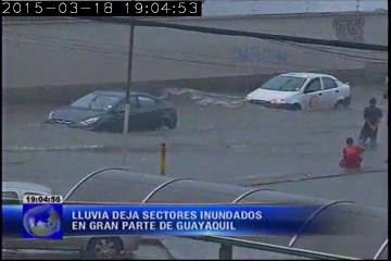 Consecuencias de las lluvias en el litoral