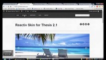 Controlling Front Page Slider on Reactiv Skin by Themedy.com  for Thesis 2.1