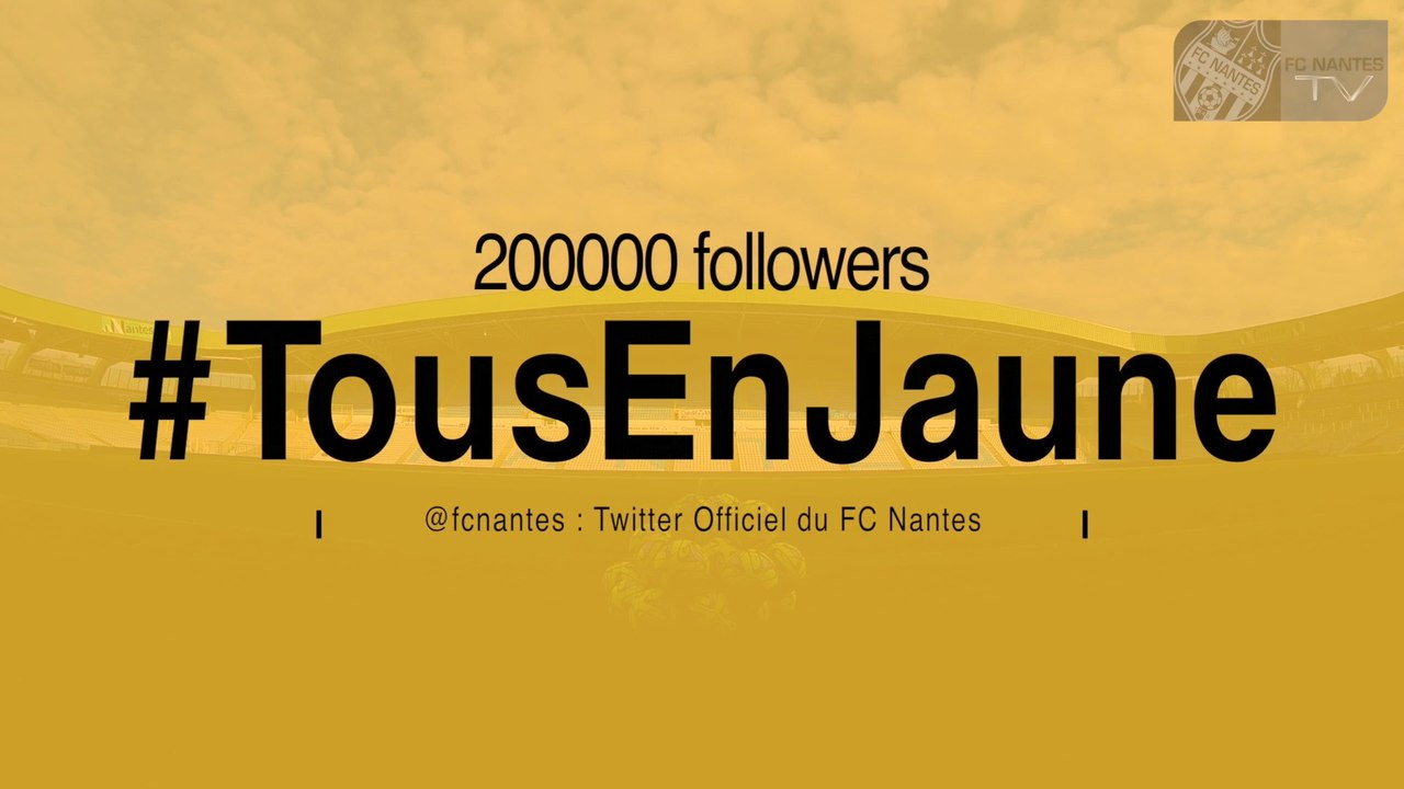 #TousEnJaune @fcnantes