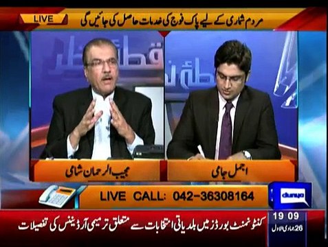 Nuqta e Nazar - 18th March 2015 With Mujib Ul Rehman Shami 18-march-2015
