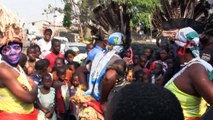 Un groupe familial Lega qui agrémente les fêtes au Nord-Kivu II