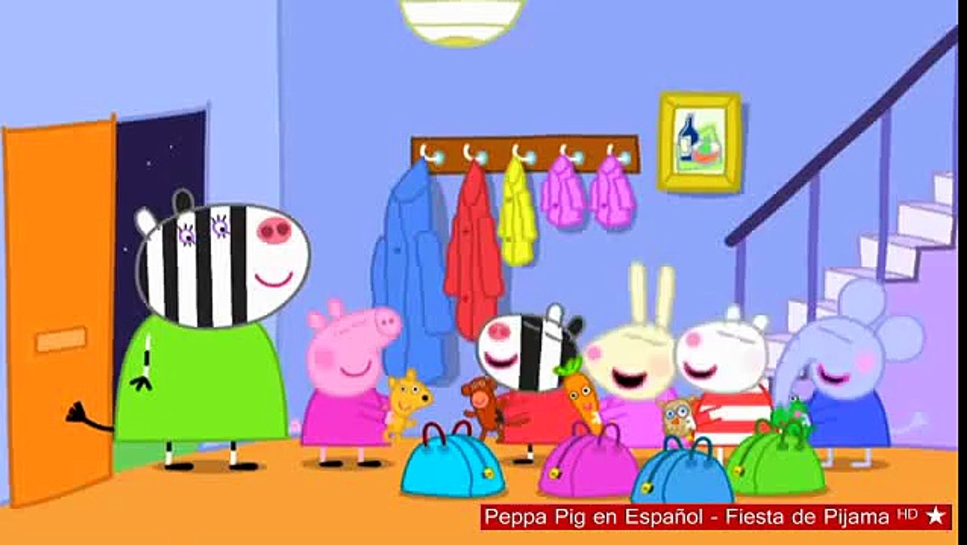 Peppa Pig en Español - Fiesta de Pijama ᴴᴰ ☆ - video Dailymotion