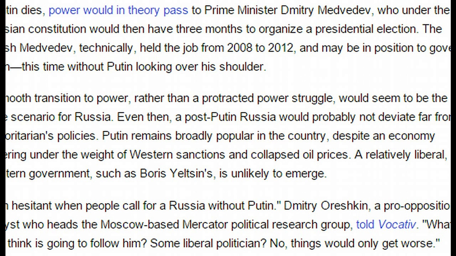 Russia After Putin