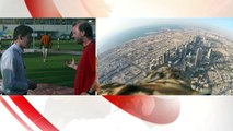 Eagle-cam reveals incredible POV as it descends from Burj Khalifa - BBC News
