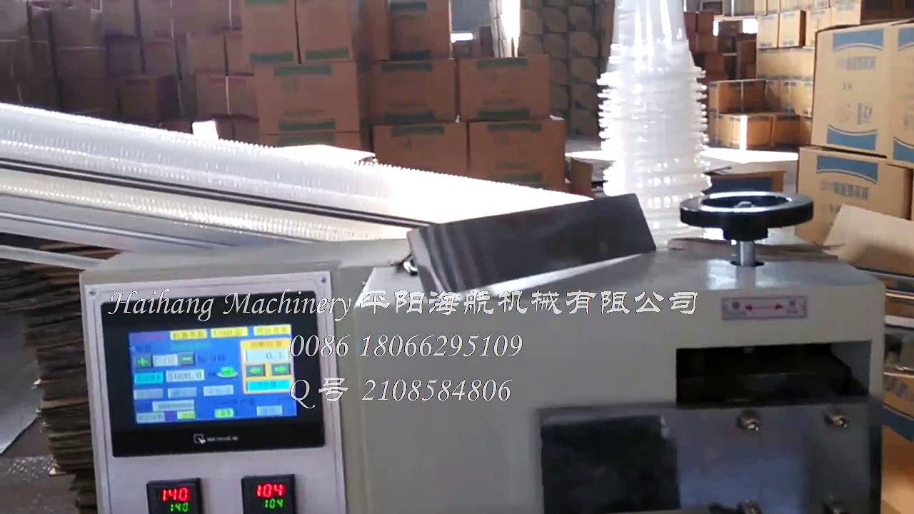 disposable printed plastic paper cups counting packaging machines