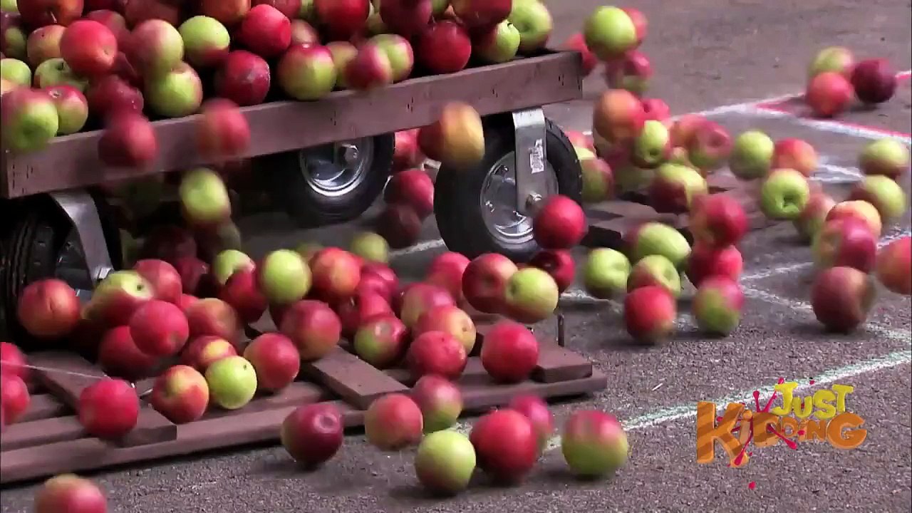 Apples Over Hopscotch Prank - Just for Laugh Ga...