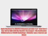 Apple MacBook Pro MB990 Ordinateur portable 133 Intel Core 2 Duo 160 Go RAM 2048 Mo MacOS X 106 Jusqua 10h dutilisation