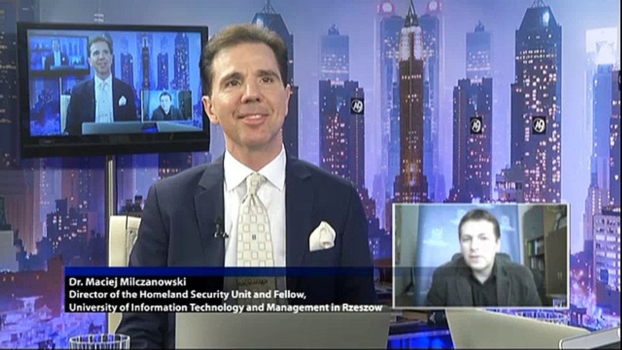 Building Bridges Gateway program with our guest Dr. Maciej Milczanowski - Director of the Homeland Security Unit and Fellow, University of Information Technology and Management in Rzeszow (Marc, 2015)
