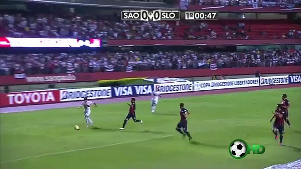 São Paulo 1 x 0 San Lorenzo - Copa Libertadores 2015 - 18_03_2015 - Futebol HD‬ - Gol - HD