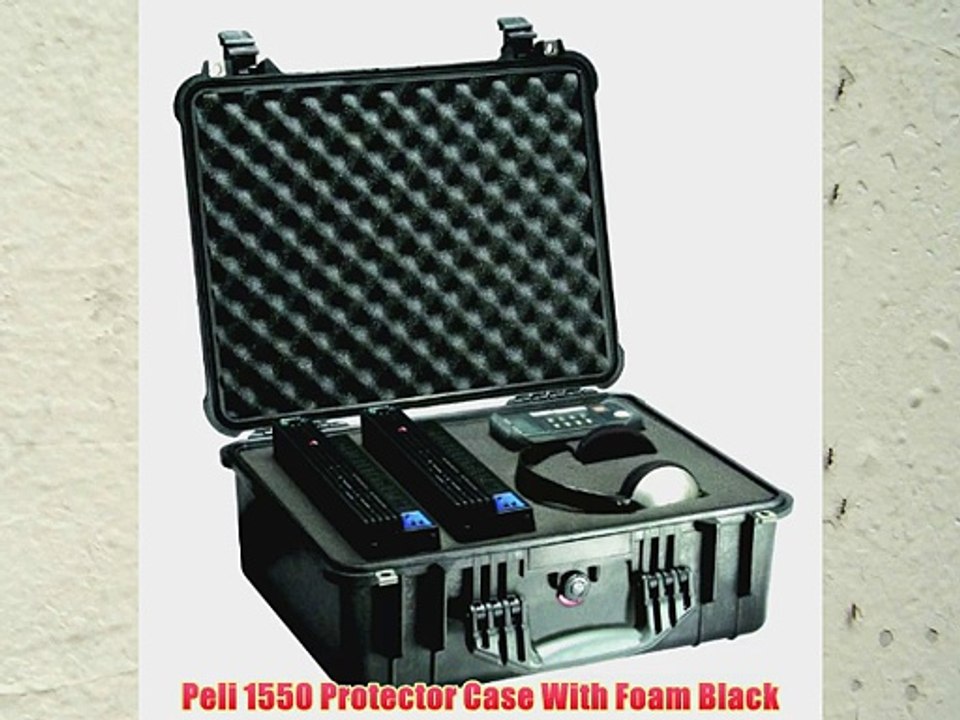 Peli 1550 Protector Case With Foam Black