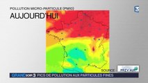 Pic de pollution aux particules fines dans le nord de la France