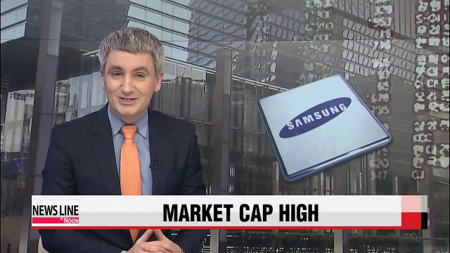 Samsung Electronics' market cap hits record high for this year