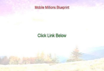 Mobile Millions Blueprint PDF Download (Instant Download)