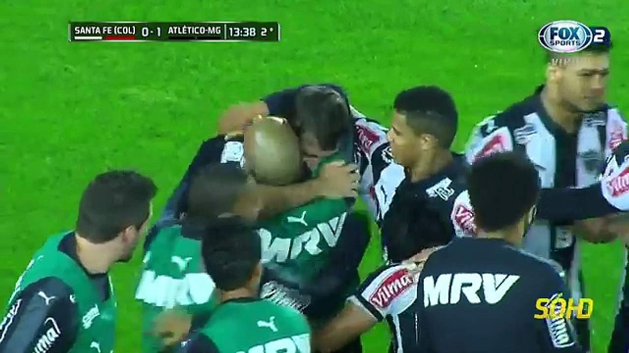 Independiente Santa Fé-COL 0 x 1 Atlético-MG - Libertadores 2015 - 18_03_2015‬ - Gol -