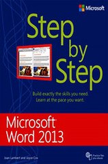 Download Microsoft Word 2013 Step by Step ebook {PDF} {EPUB}