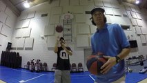 Watch two bros make basketball trick shots with golf clubs