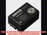 Panasonic DMWBMB9 LithiumIon Battery for select Panasonic Lumix Cameras for DMCFZ100K and DMCFZ40K