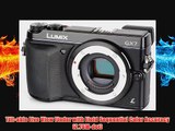 Panasonic LUMIX GX7 DMCGX7K DMCGX7K 160 MP Mirrorless Micro Four Thirds DSLM Camera Body Only Black