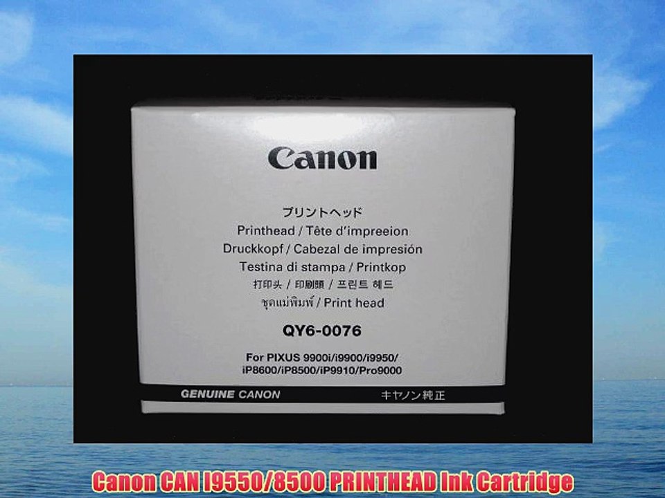 Canon CAN I9550/8500 PRINTHEAD Ink Cartridge