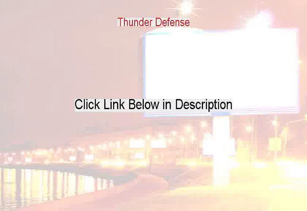 Thunder Defense Free Download [Download Here 2015]