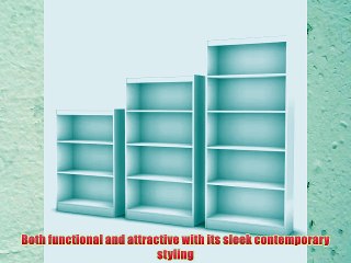 South Shore Axess Collection 4-Shelf Bookcase Pure White