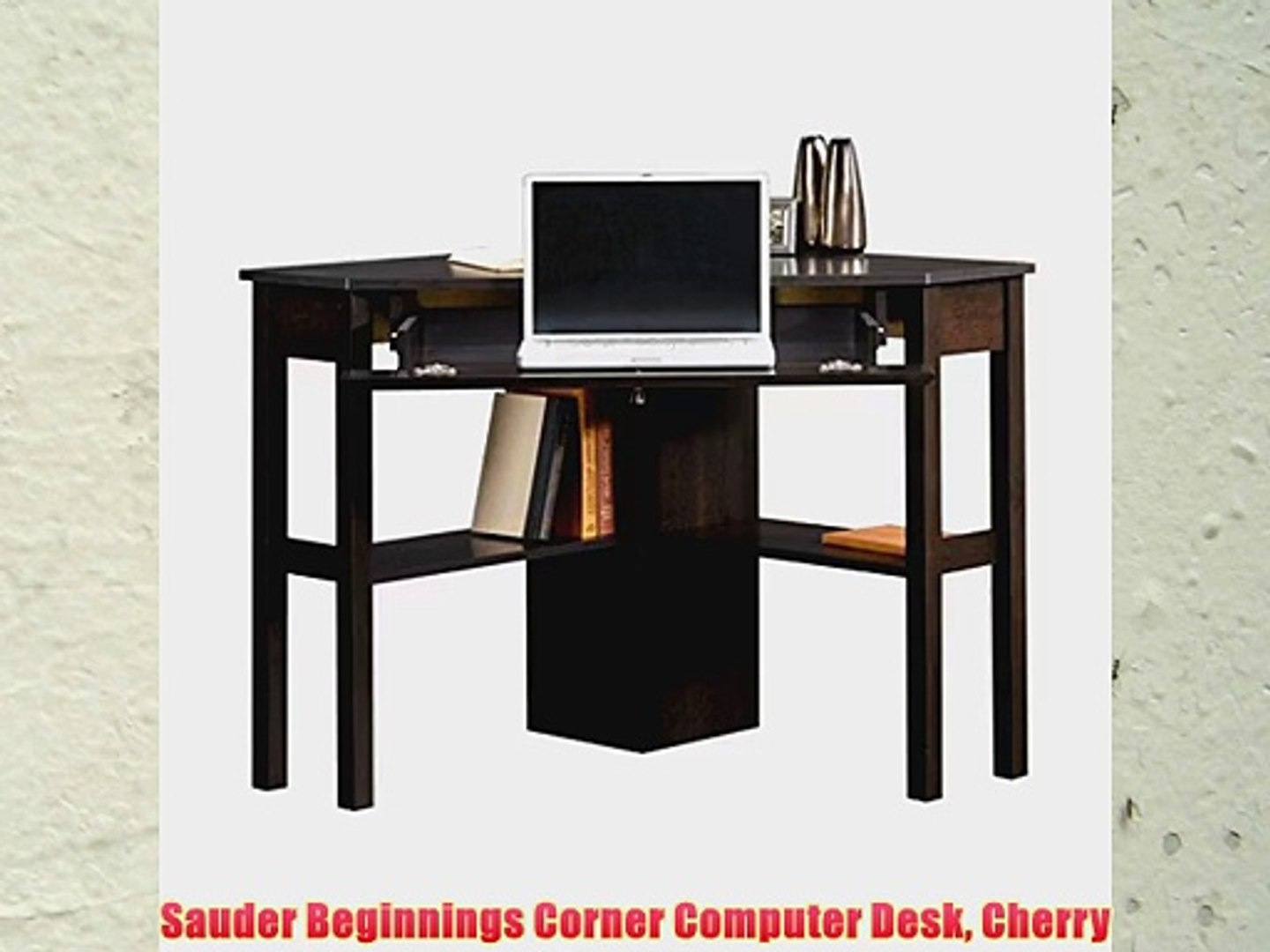 Sauder Beginnings Corner Computer Desk Cherry Video Dailymotion