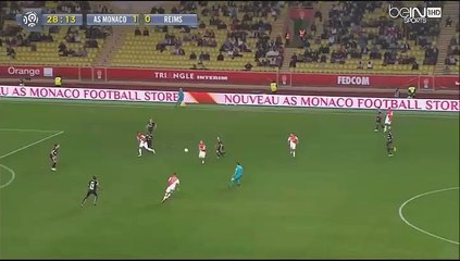 14 J12 MONACO REIMS : Frappe de Martial (28è)