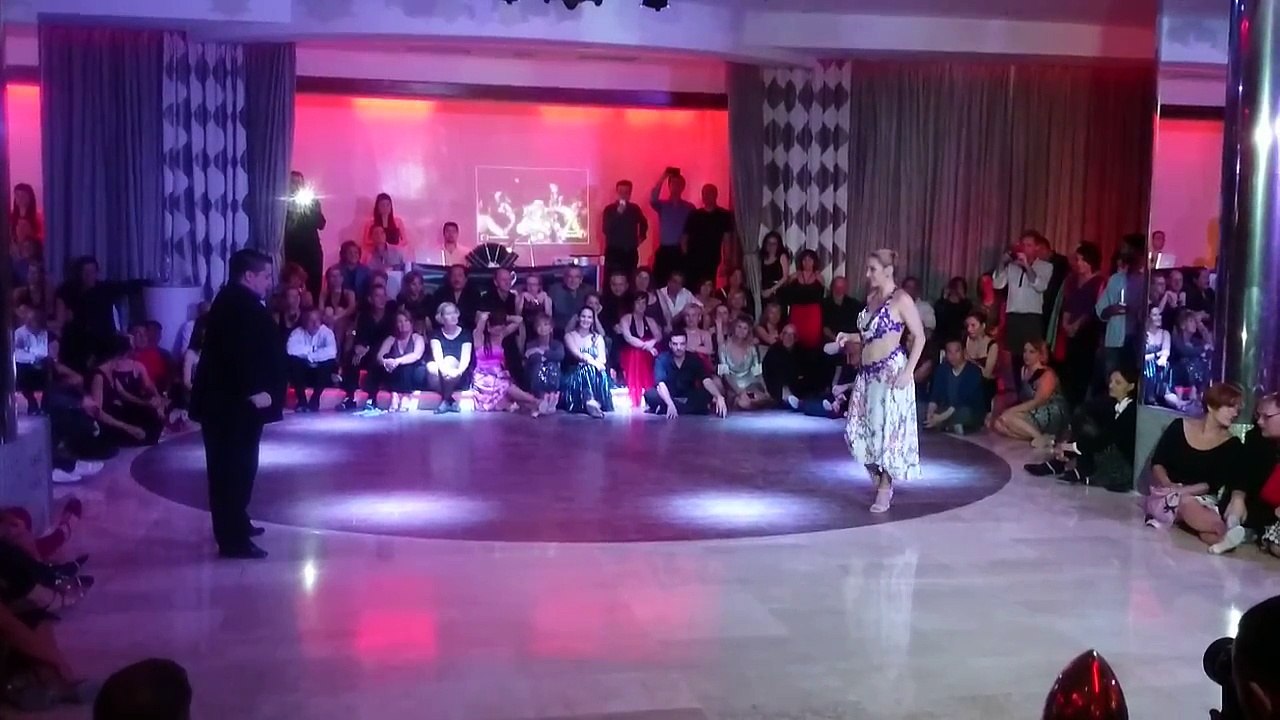 Alejandra Mantinan y Aoniken Quiroga at Canary Islands 2015 Tango Festival 5
