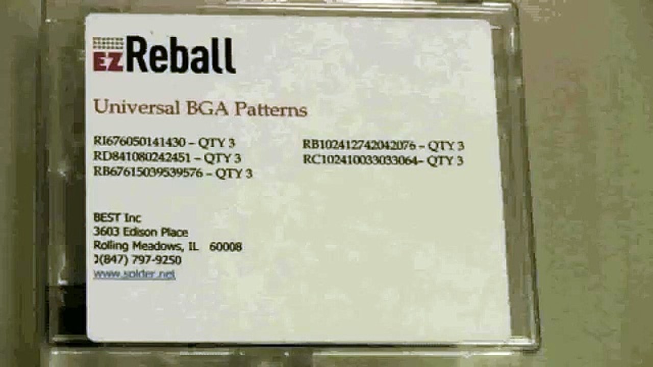 Get BGA Reballing Kit Online at Soldertools.net