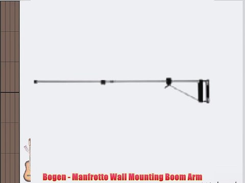 Bogen - Manfrotto Wall Mounting Boom Arm