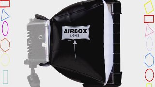 Airbox Lights 450024 Mini Softbox with Eggcrate (Black)