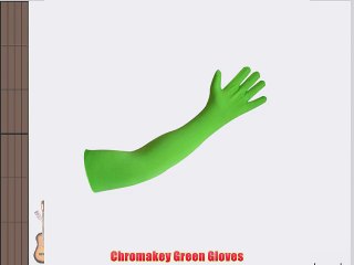 Chromakey Green Gloves