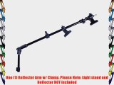 CowboyStudio 5ft Photo Studio Extendable Reflector Holding Holder Arm with Clamps M11-085