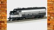 Bachmann Industries F7-A DCC Sound Value Equipped HO Scale Diesel Santa Fe Locomotive Red/Silver