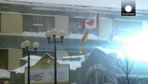 عاصفة ثلجية قوية تضرب ساحل كندا الاطلسي
