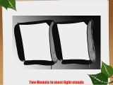 Fancierstudio Speedlight softbox Kit two 20-inch speedlight softbox two 7ft stand and two L