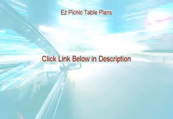Ez Picnic Table Plans Reviews (My Review)