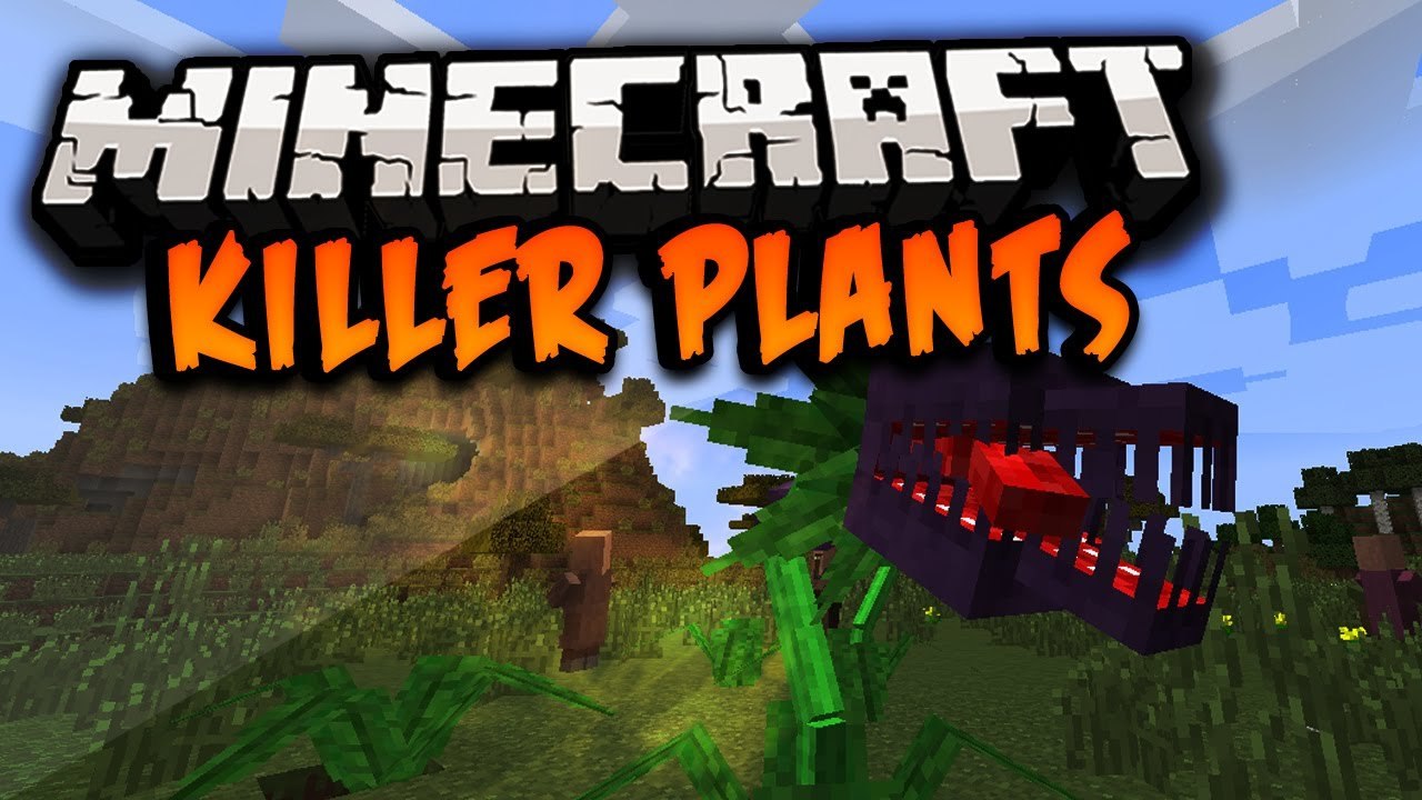 Minecraft | Foliaath Mutant Creature Mod | KILLER PLANTS | 1.8.3 |
