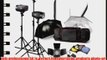 Neewer Professional Photography Studio Equipment Kit - Lights Umbrellas Stands