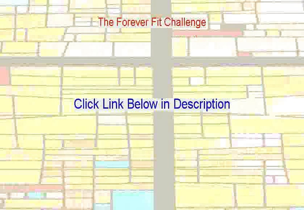 The Forever Fit Challenge Reviews (Watch my Review 2015)