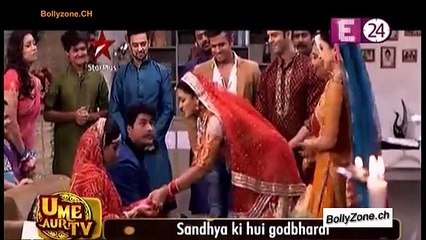 Sandhya Ki Hui Godbharai!! - Diya Aur Baati Hum - 19th March 2015