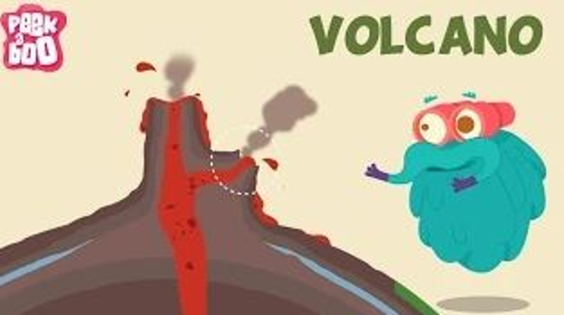 Volcano | The Dr. Binocs Show | Learn Series For Kids