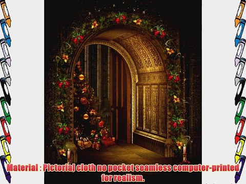 5x7ft CHRISTMAS Pictorial cloth Customized photography Backdrop Background studio prop GSD39